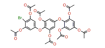 Bromotriphlorethol A1 heptaacetate